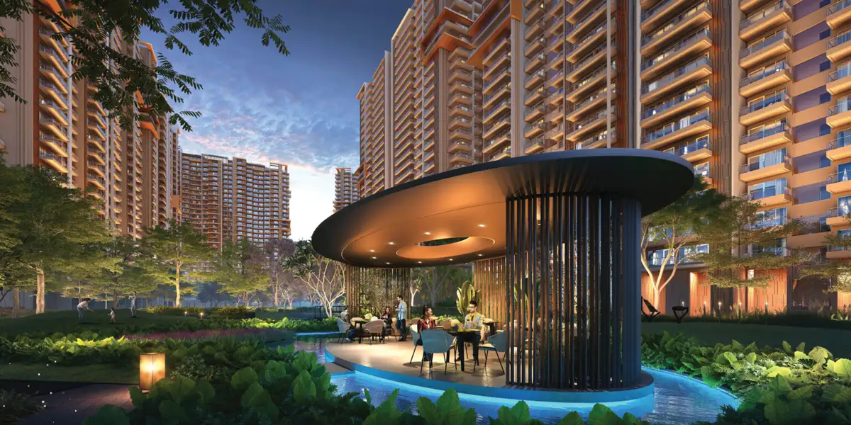 Spacious balcony